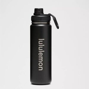 Lululemon Black Water Bottle